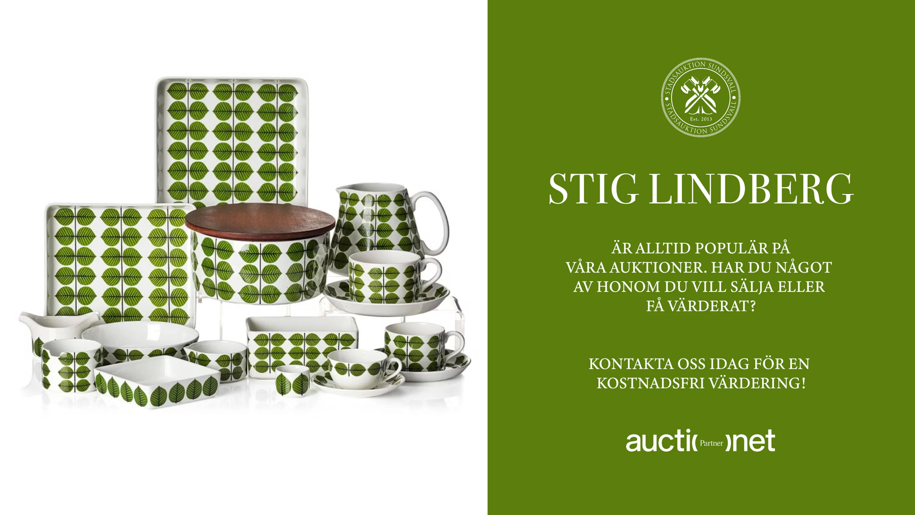 Svensk design på auktion